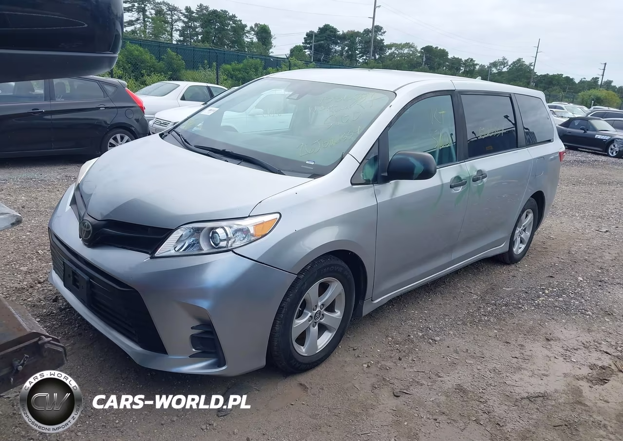 2019 Toyota Sienna L 7 Passenger VIN:5TDZZ3DC2KS988949 - 2