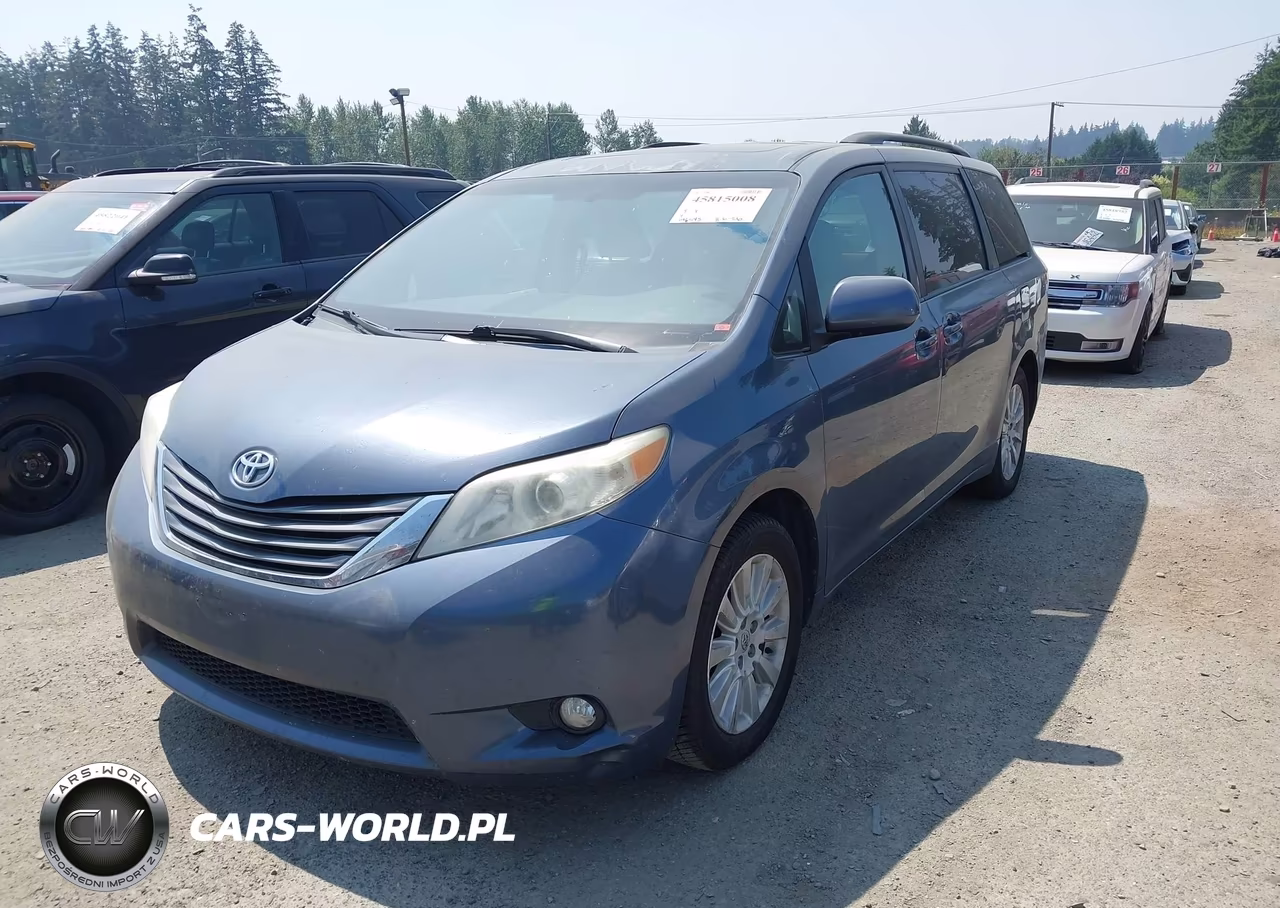 2013 Toyota Sienna Xle 7 Passenger VIN:5TDDK3DC5DS057721 - 2