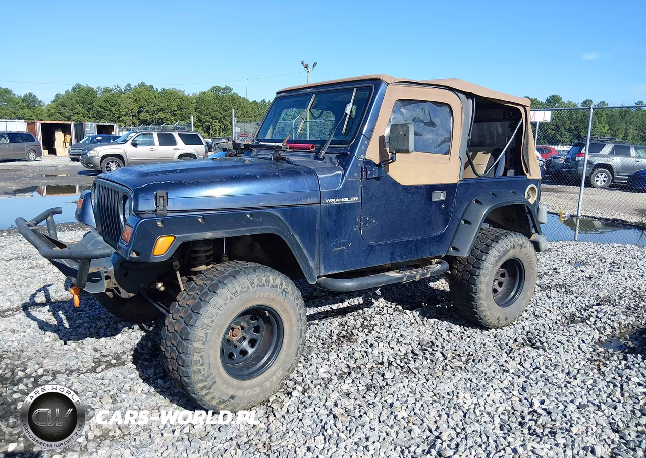 1997 Jeep Wrangler Se VIN:1J4FY29P6VP453191 - 2