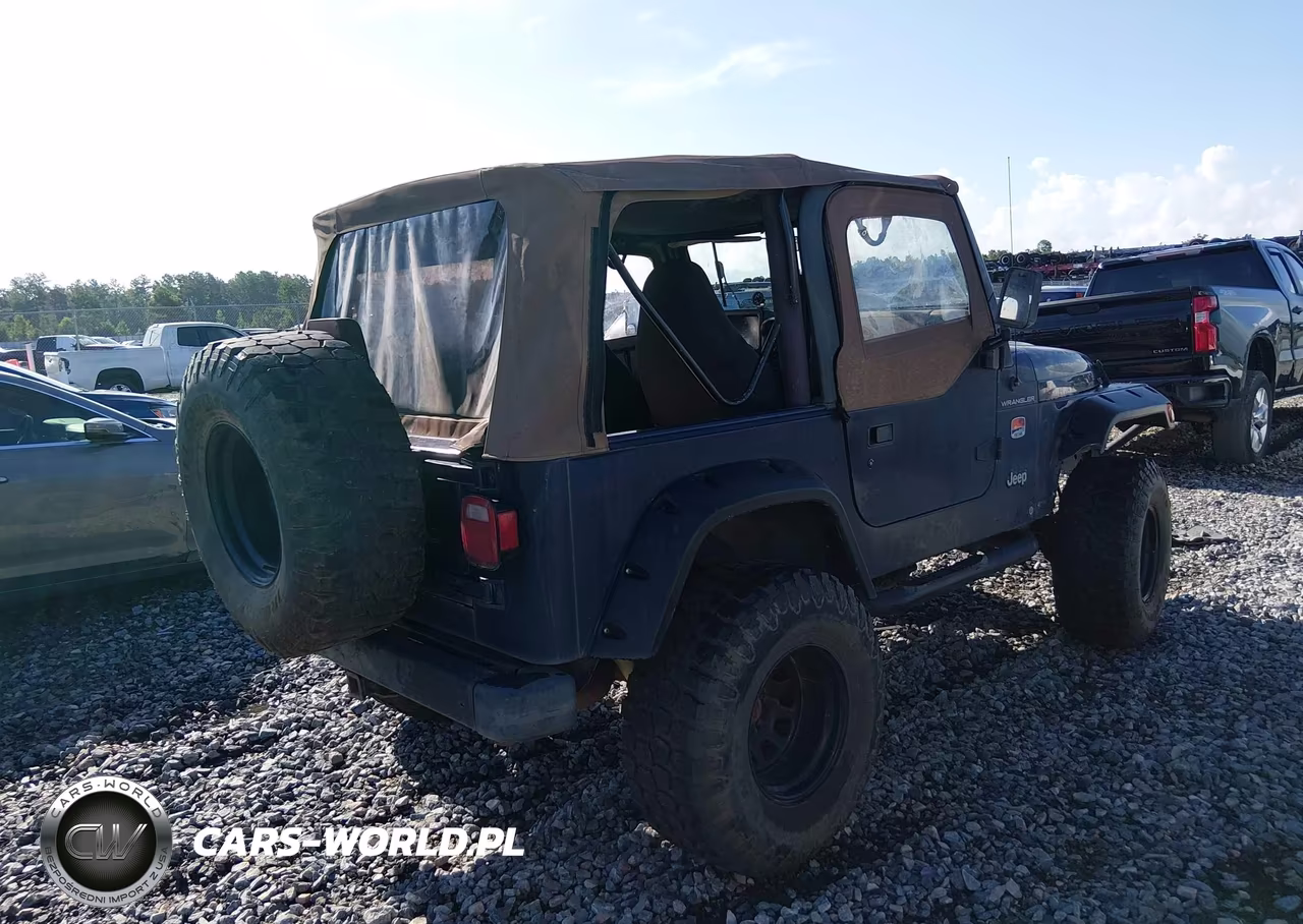 1997 Jeep Wrangler Se VIN:1J4FY29P6VP453191 - 4