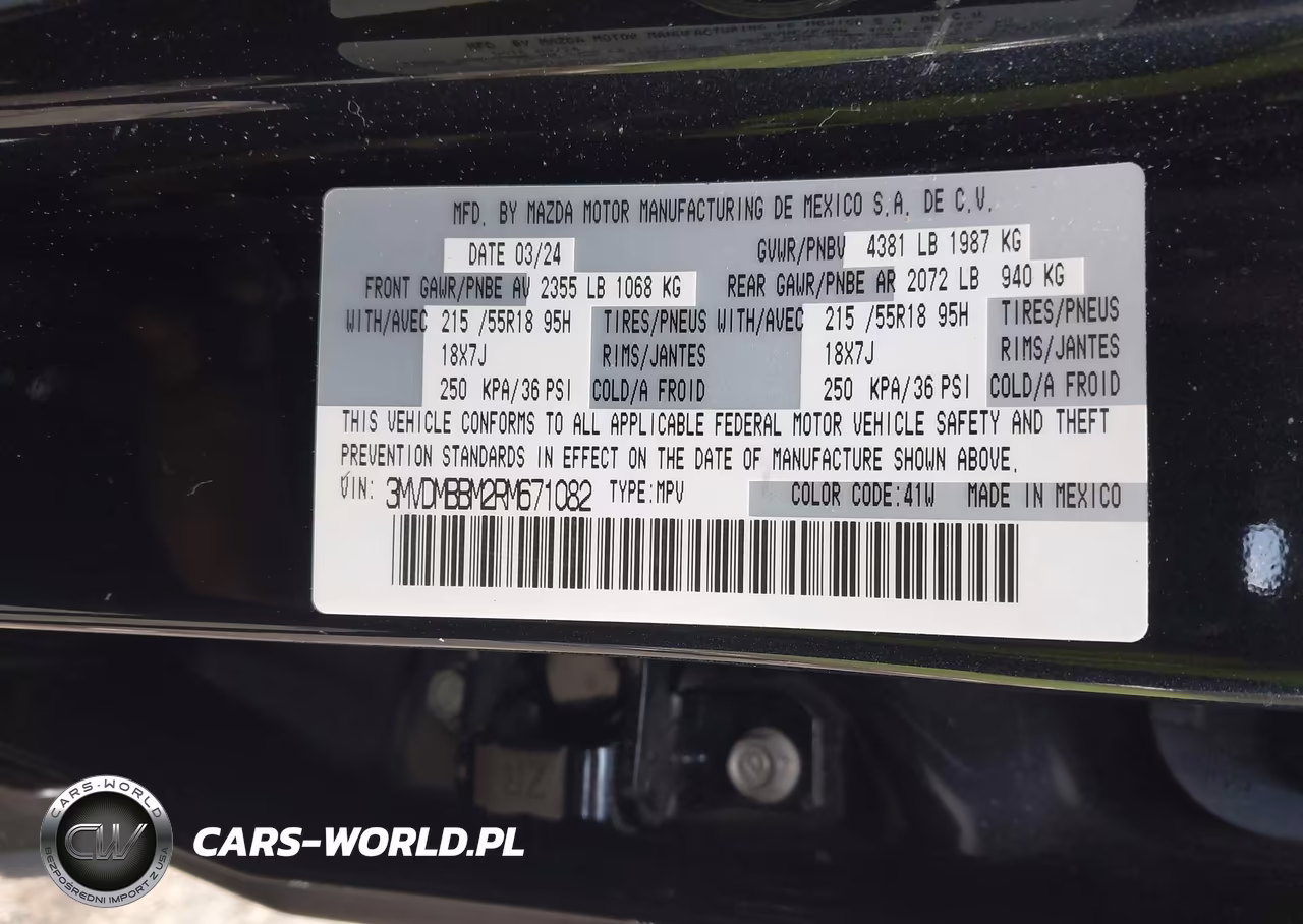 2024 Mazda Cx-30 2.5 S Select Sport VIN:3MVDMBBM2RM671082 - 9