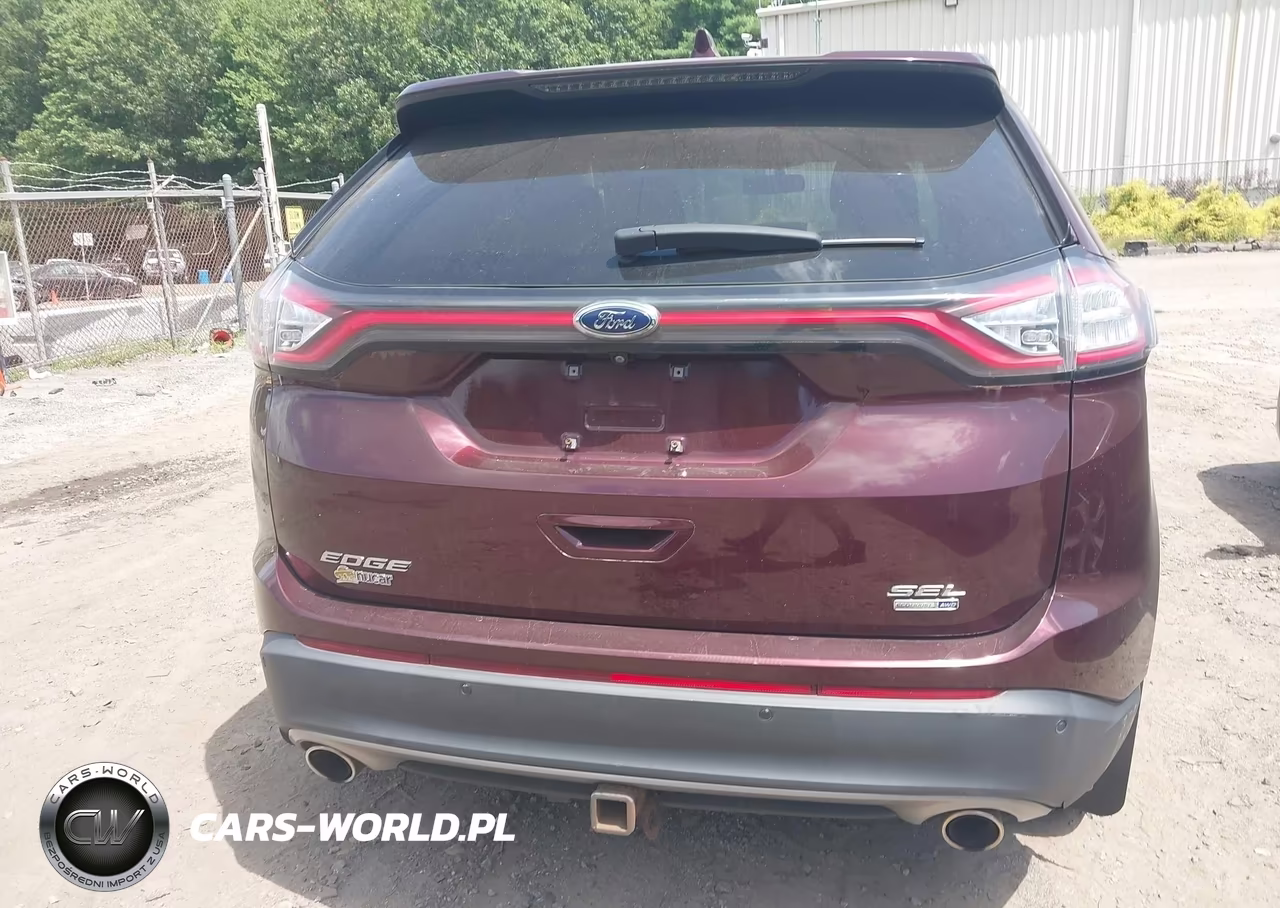 2017 Ford Edge Sel VIN:2FMPK4J97HBB08036 - 16