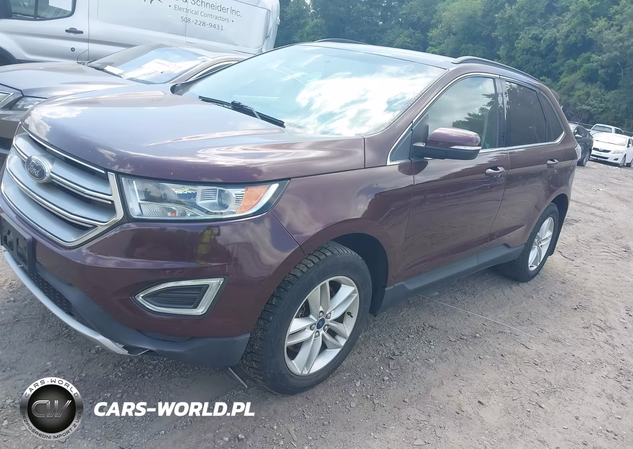 2017 Ford Edge Sel VIN:2FMPK4J97HBB08036 - 2