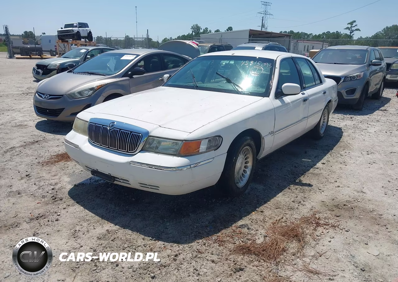 2000 Mercury Grand Marquis Ls VIN:2MEFM75W9YX735270 - 2