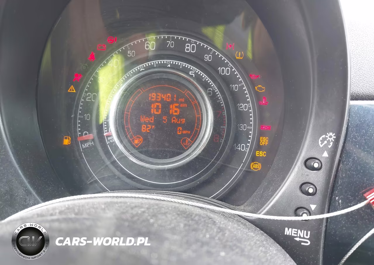 2013 Fiat 500 Sport VIN:3C3CFFBRXDT647755 - 12