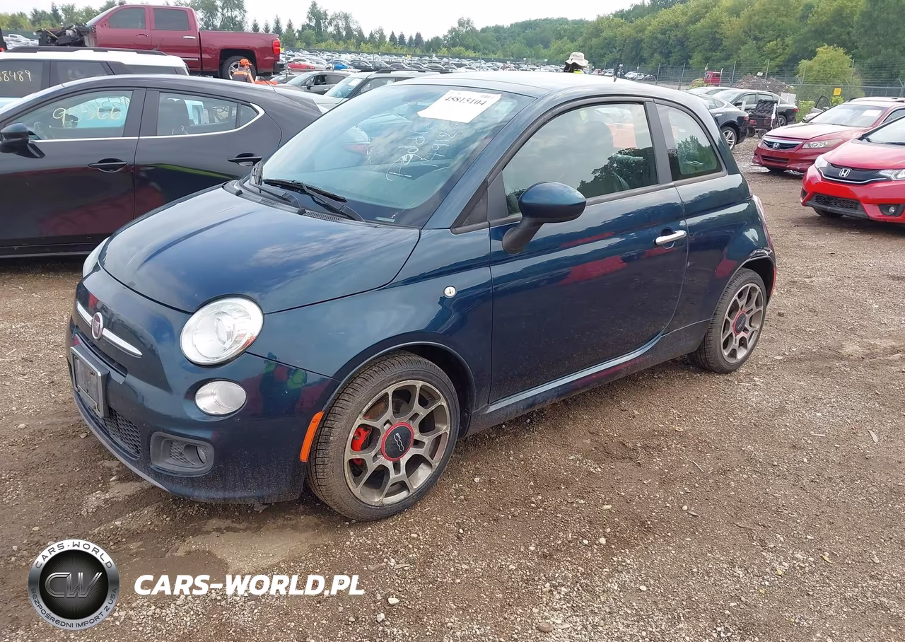 2013 Fiat 500 Sport VIN:3C3CFFBRXDT647755 - 2