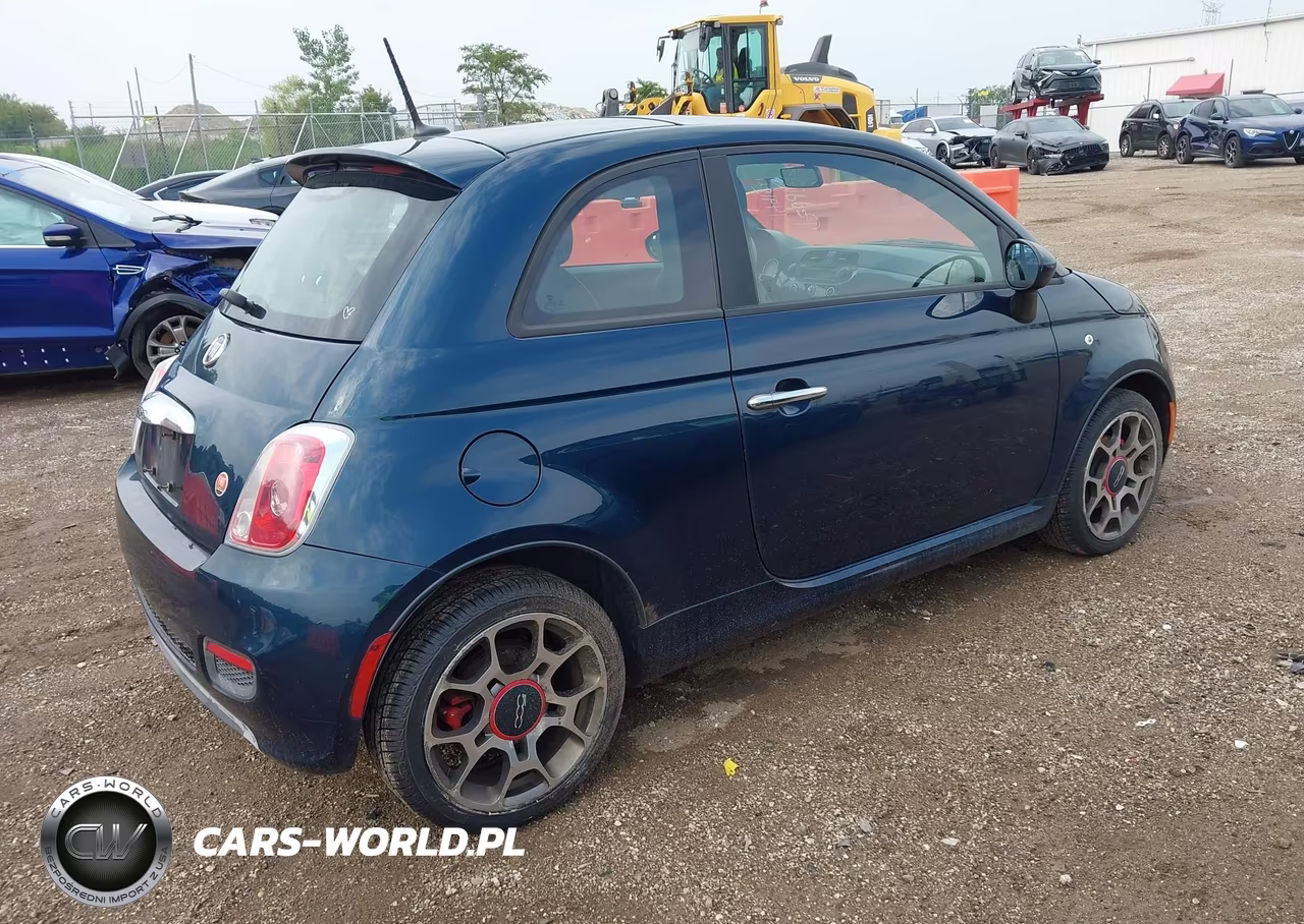 2013 Fiat 500 Sport VIN:3C3CFFBRXDT647755 - 4