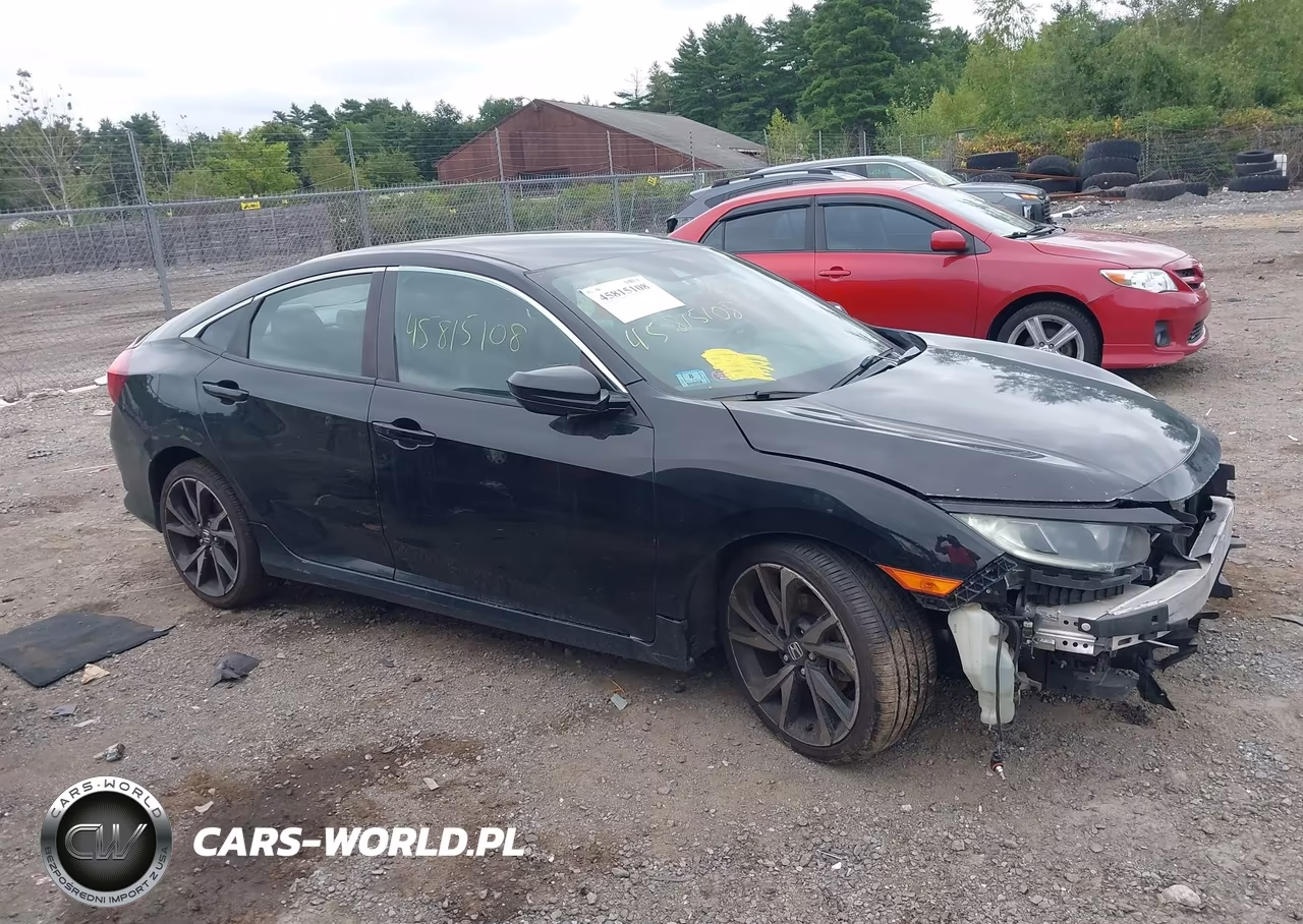 2020 Honda Civic Sport VIN:2HGFC2F80LH503278 - 14