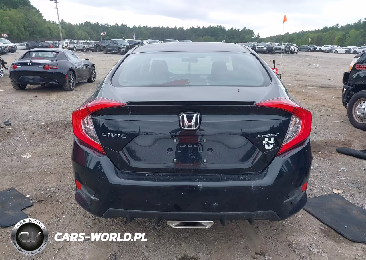2020 Honda Civic Sport VIN:2HGFC2F80LH503278 - 17