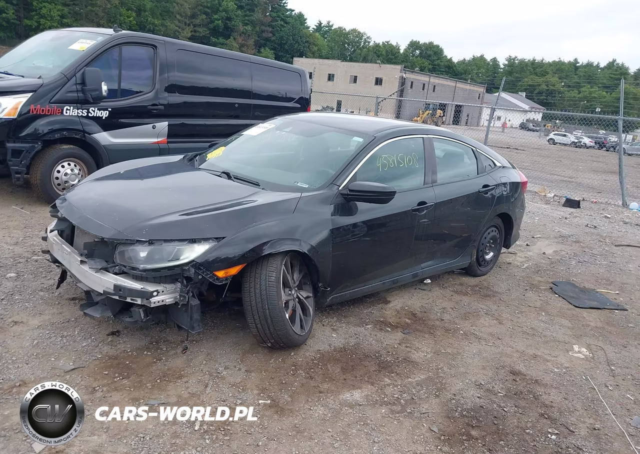 2020 Honda Civic Sport VIN:2HGFC2F80LH503278 - 2