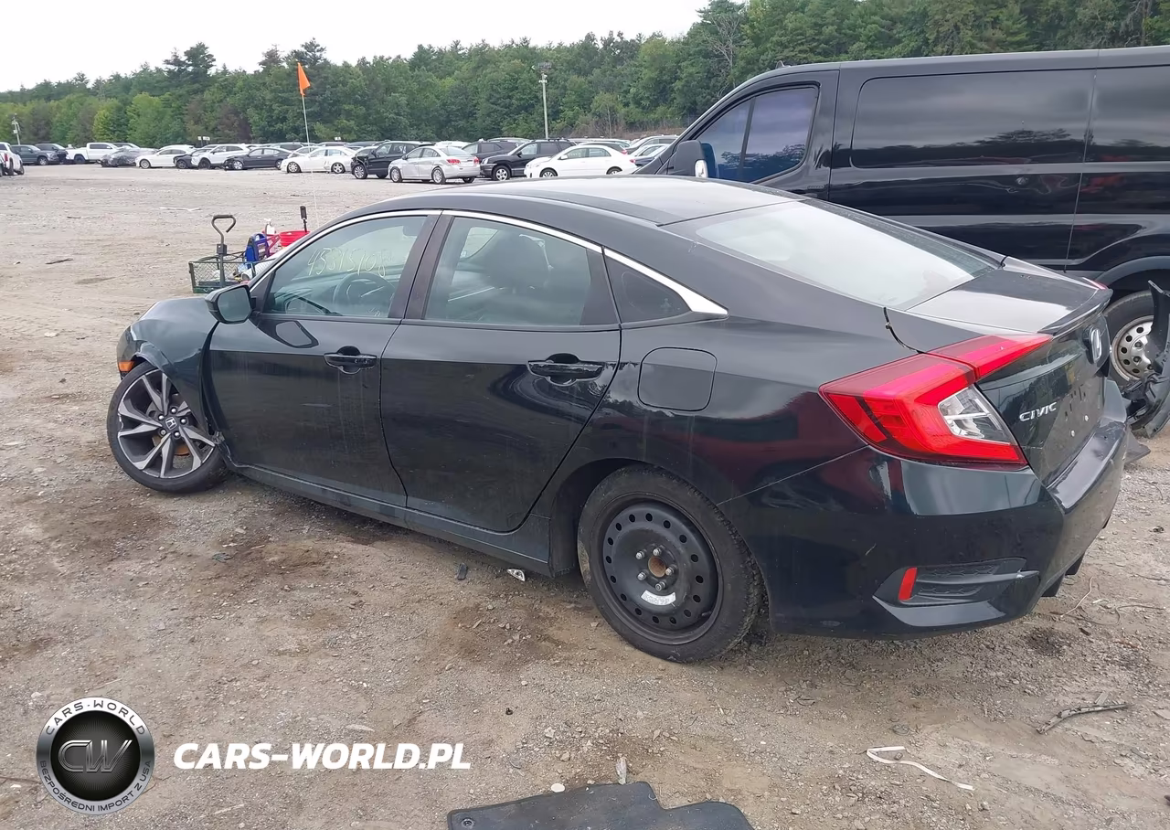 2020 Honda Civic Sport VIN:2HGFC2F80LH503278 - 3