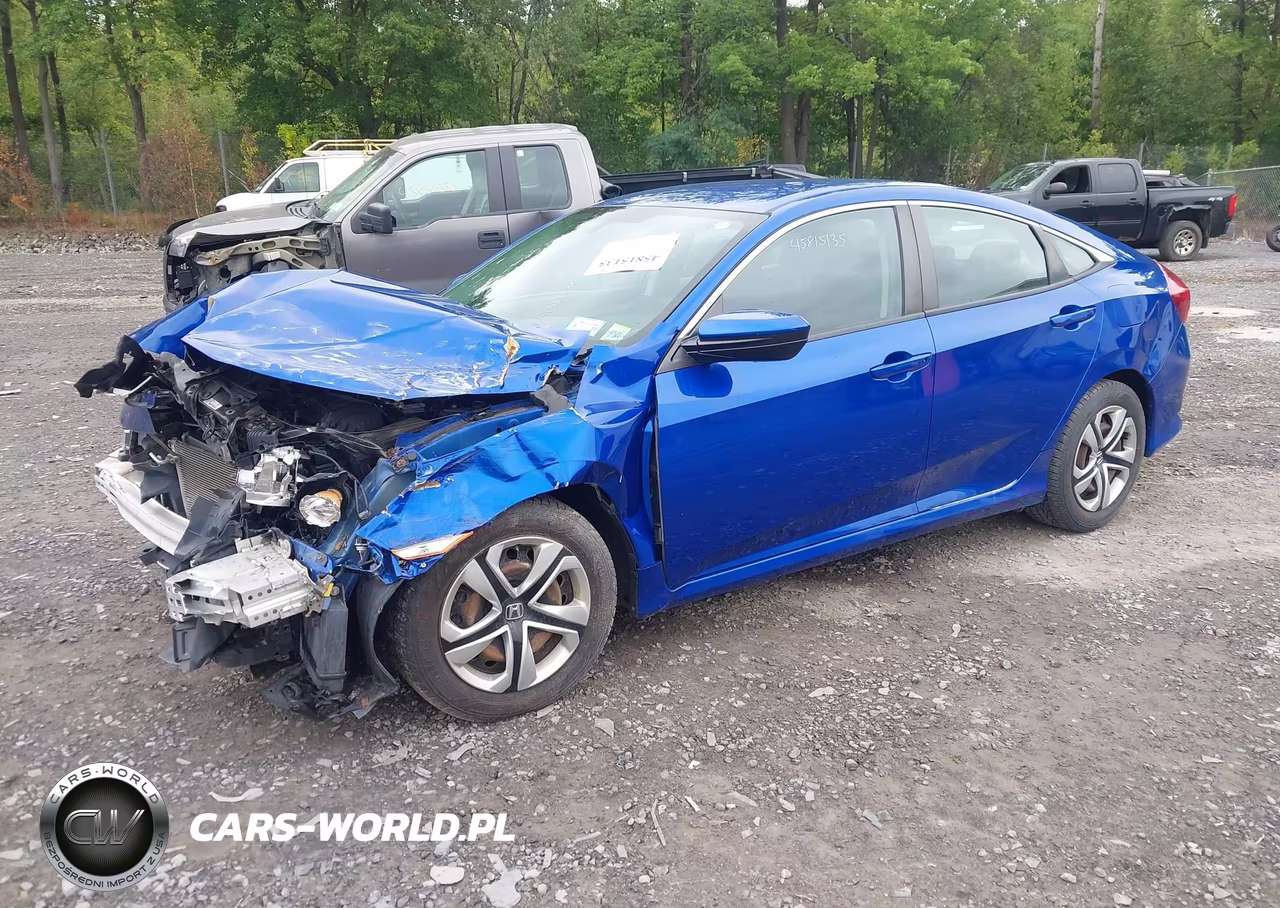 2016 Honda Civic Lx VIN:19XFC2F58GE232976 - 2
