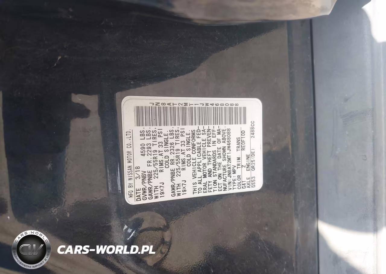2018 Nissan Rogue Sl VIN:JN8AT2MT1JW468088 - 9