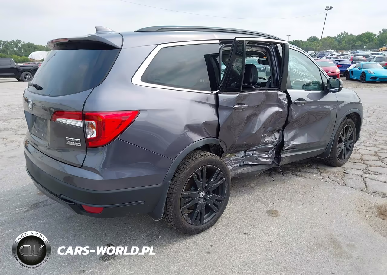2022 Honda Pilot Awd Special Edition VIN:5FNYF6H24NB035370 - 4
