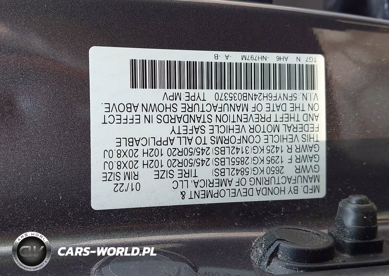 2022 Honda Pilot Awd Special Edition VIN:5FNYF6H24NB035370 - 9