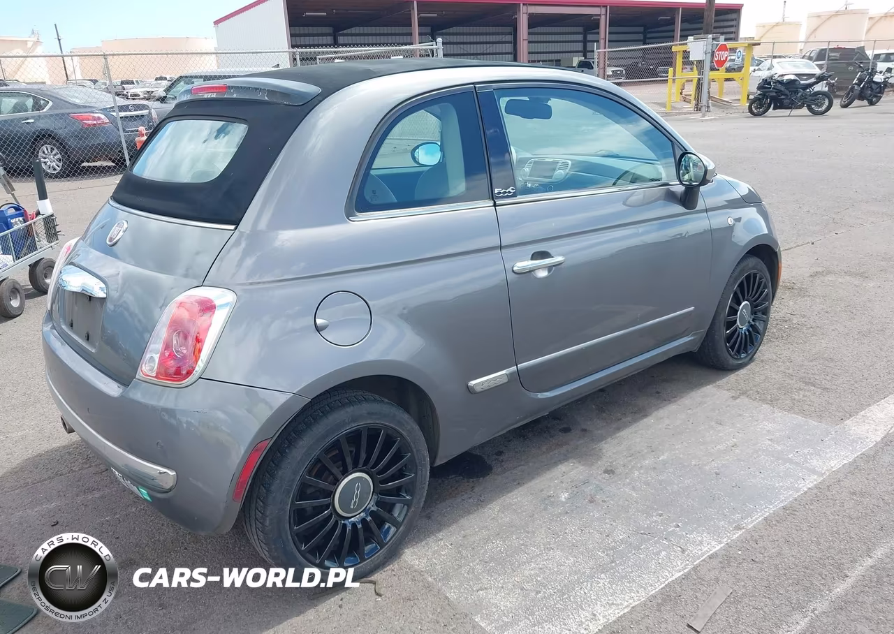 2012 Fiat 500C Lounge VIN:3C3CFFER7CT130410 - 4