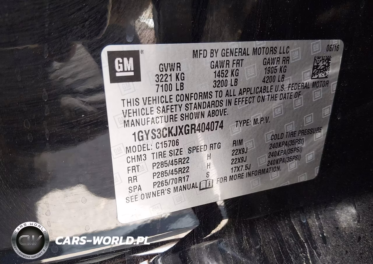 2016 Cadillac Escalade Premium Collection VIN:1GYS3CKJXGR404074 - 9