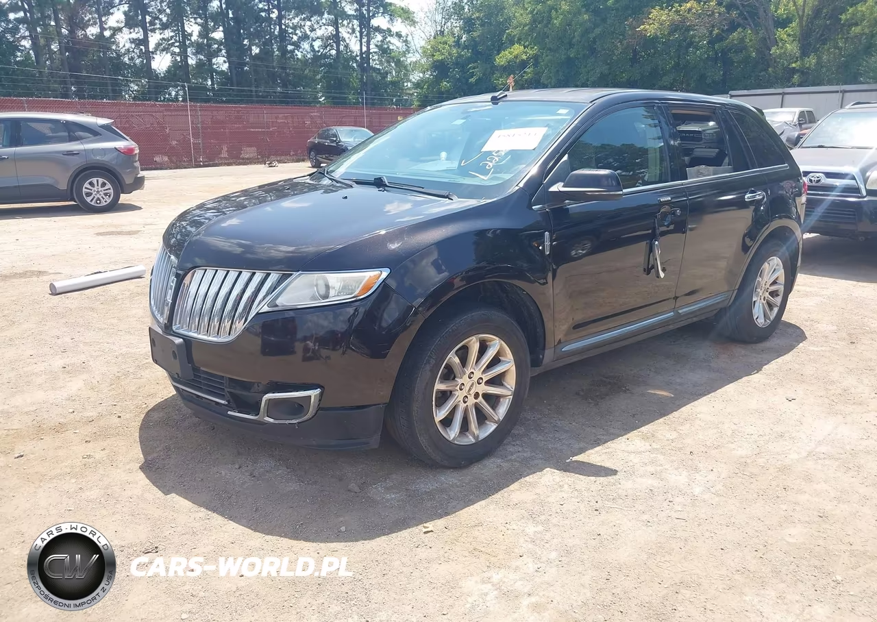 2013 Lincoln Mkx VIN:2LMDJ6JK9DBL22528 - 2