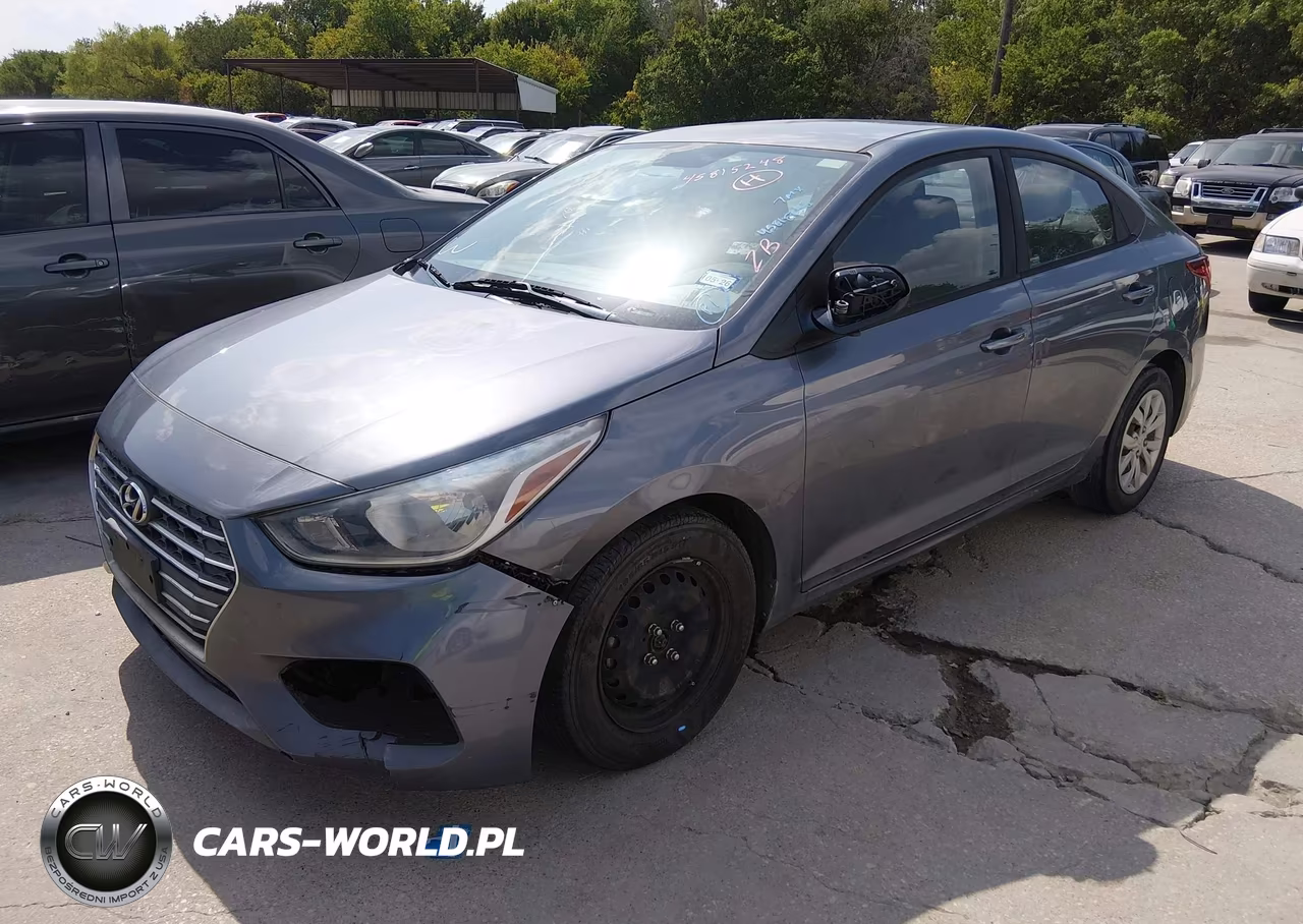 2019 Hyundai Accent Se VIN:3KPC24A39KE051045 - 2