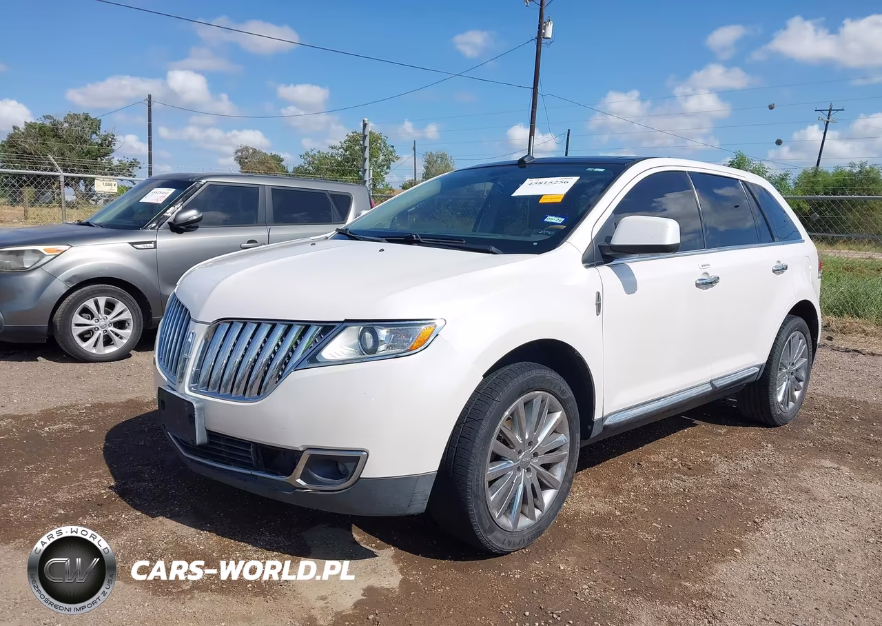 2011 Lincoln Mkx VIN:2LMDJ6JK2BBJ15962 - 2