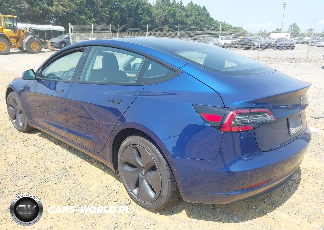 2021 Tesla Model 3 Long Range Dual Motor All-Wheel Drive VIN:5YJ3E1EB2MF056706 - 3