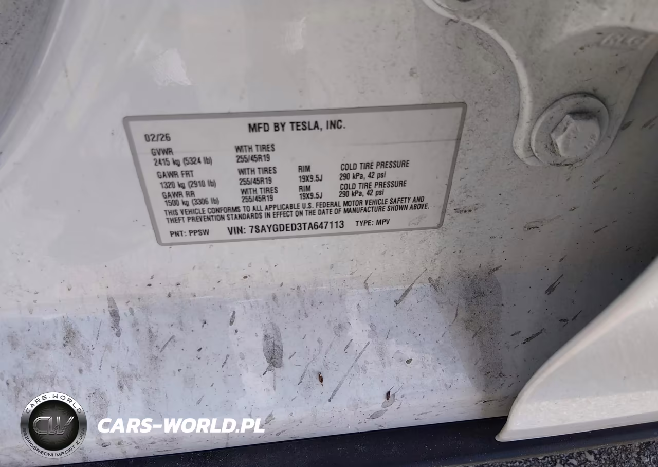 2026 Tesla Model Y Premium Rear-Wheel Drive-Rear-Wheel Drive VIN:7SAYGDED3TA647113 - 9