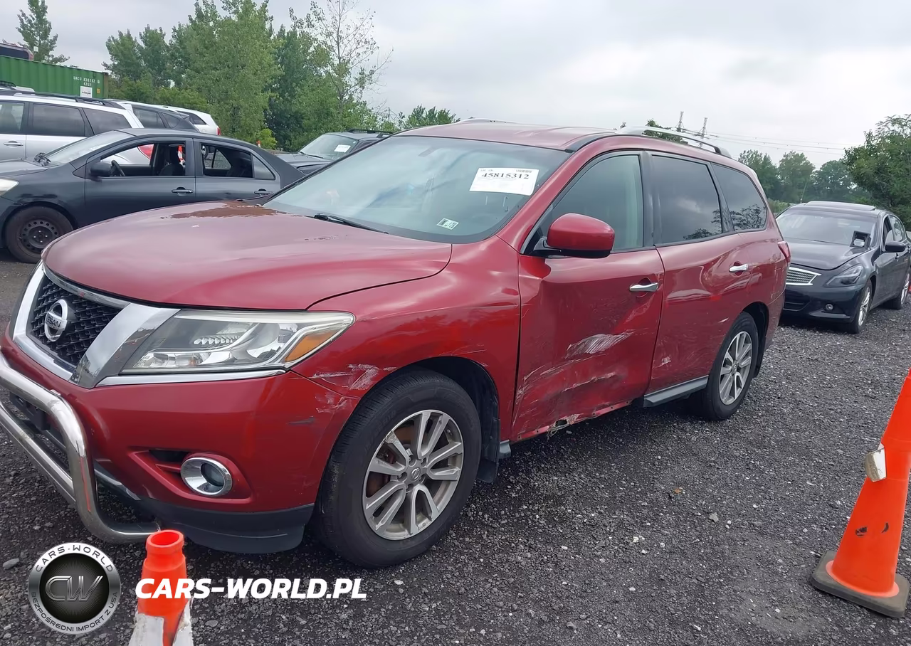 2015 Nissan Pathfinder S VIN:5N1AR2MM2FC660577 - 2