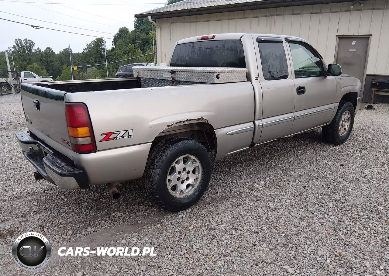 2001 GMC Sierra 1500 Sle VIN:1GTEK19T31E162714 - 4