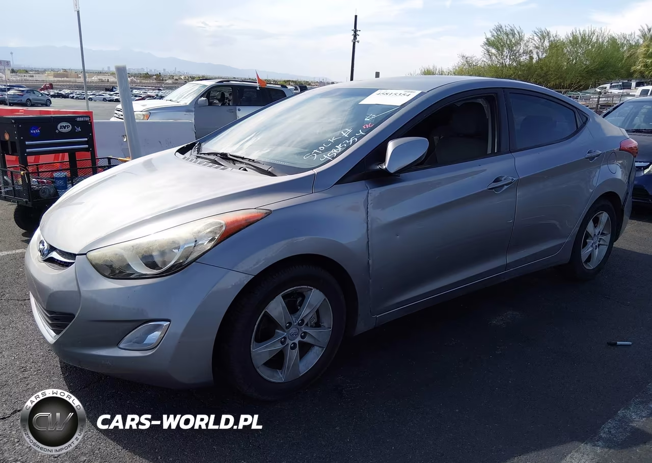 2012 Hyundai Elantra Gls (Ulsan Plant) VIN:KMHDH4AE0CU320973 - 2