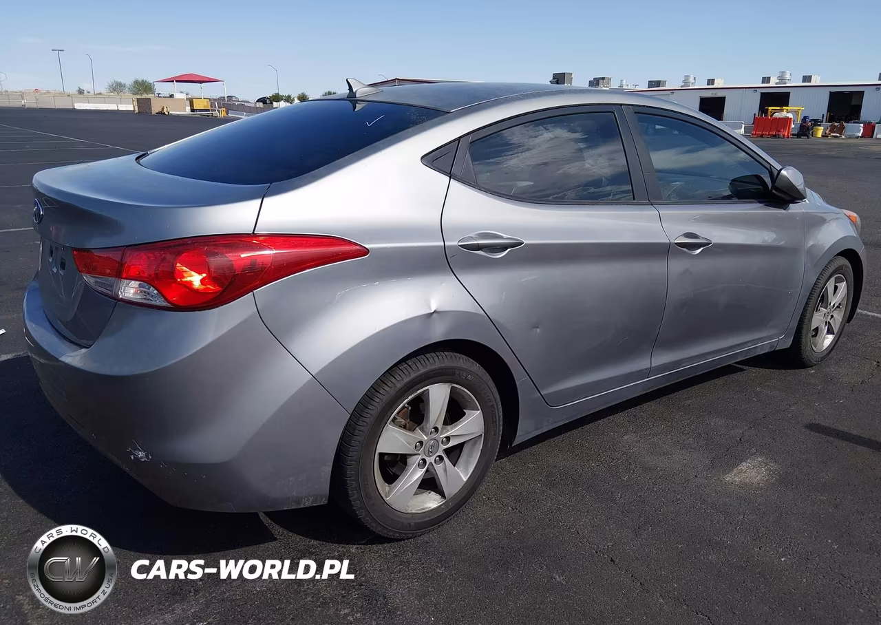 2012 Hyundai Elantra Gls (Ulsan Plant) VIN:KMHDH4AE0CU320973 - 4