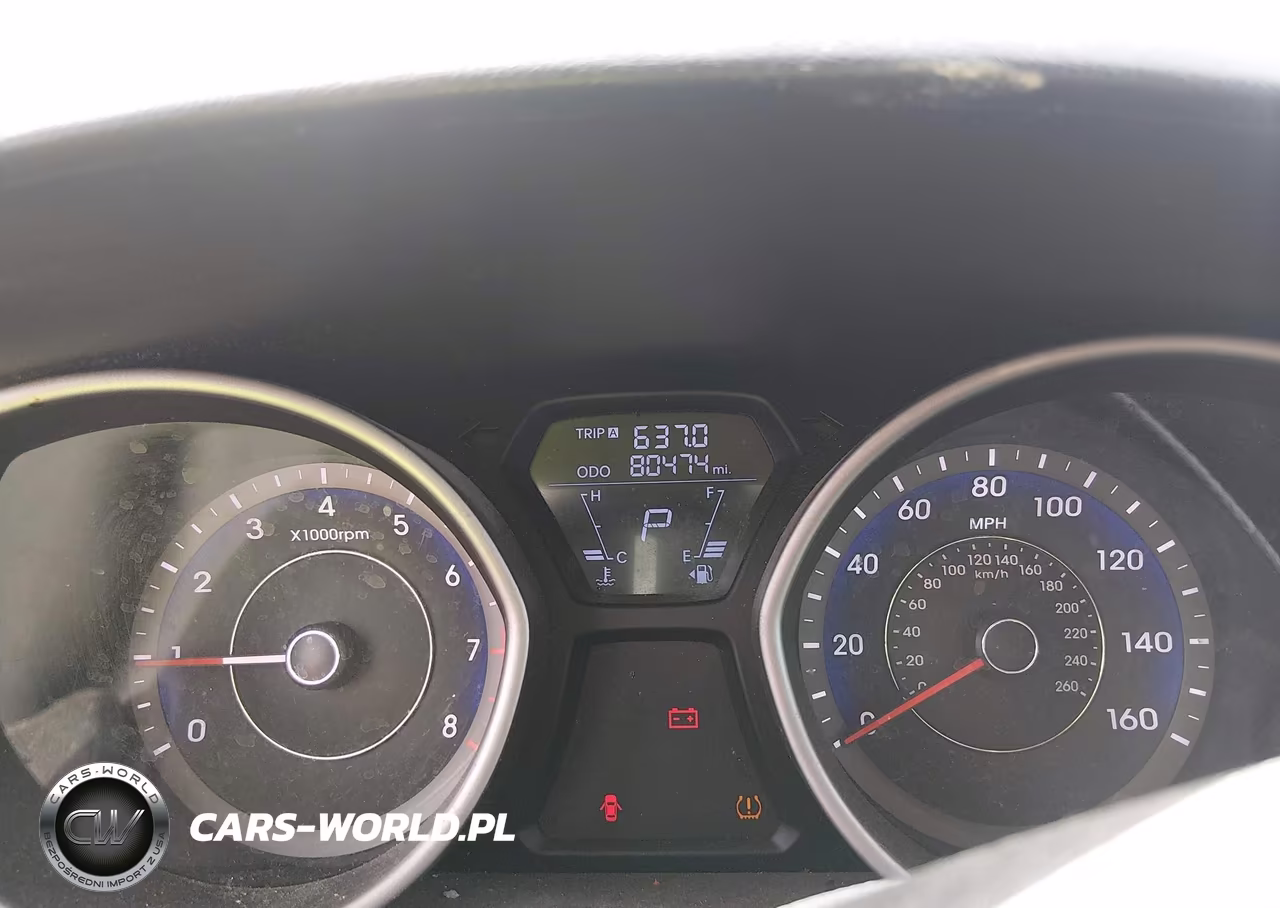 2012 Hyundai Elantra Gls (Ulsan Plant) VIN:KMHDH4AE0CU320973 - 7