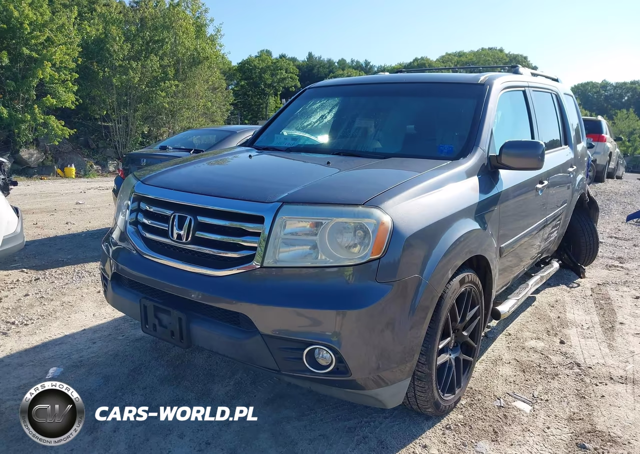 2014 Honda Pilot Ex-L VIN:5FNYF4H75EB027570 - 2