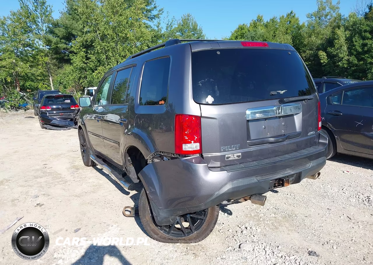 2014 Honda Pilot Ex-L VIN:5FNYF4H75EB027570 - 3