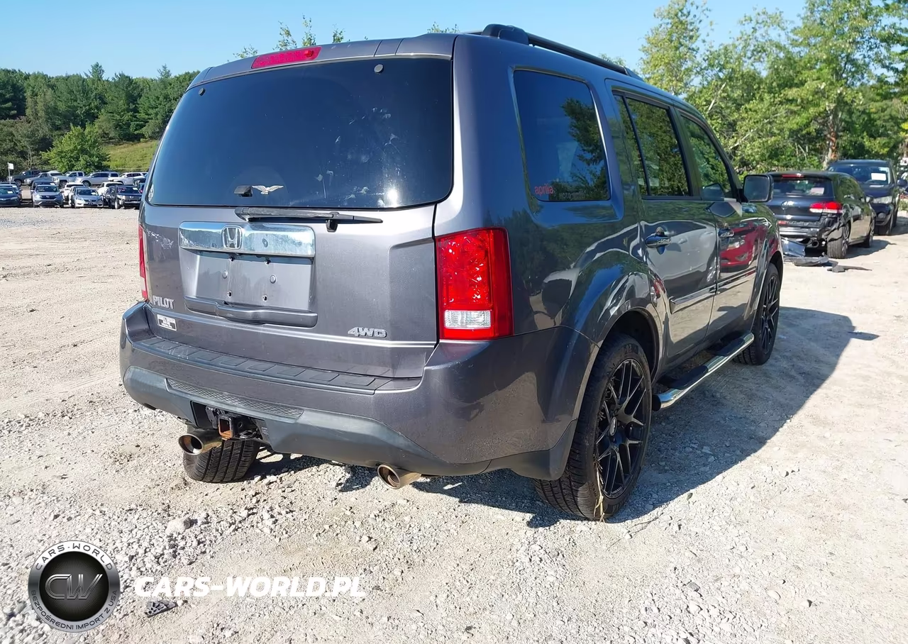 2014 Honda Pilot Ex-L VIN:5FNYF4H75EB027570 - 4