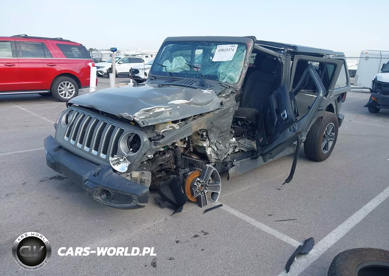 2023 Jeep Wrangler 4-Door Sahara 4X4 VIN:1C4HJXEN8PW702474 - 2