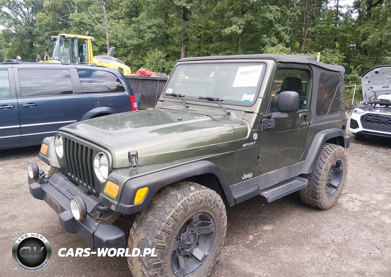 2006 Jeep Wrangler Sport VIN:1J4FA49S66P785122 - 2