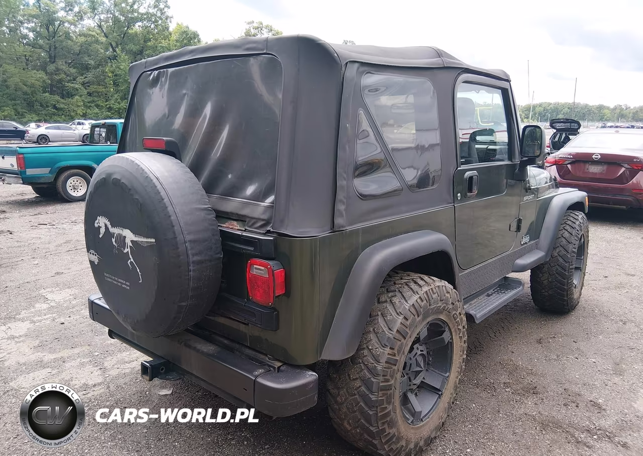 2006 Jeep Wrangler Sport VIN:1J4FA49S66P785122 - 4