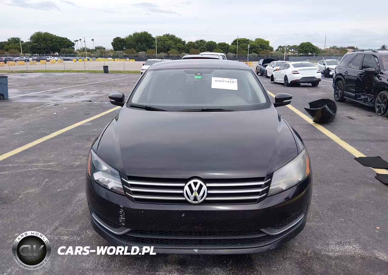 2013 Volkswagen Passat 2.5L S VIN:1VWAH7A39DC007285 - 12
