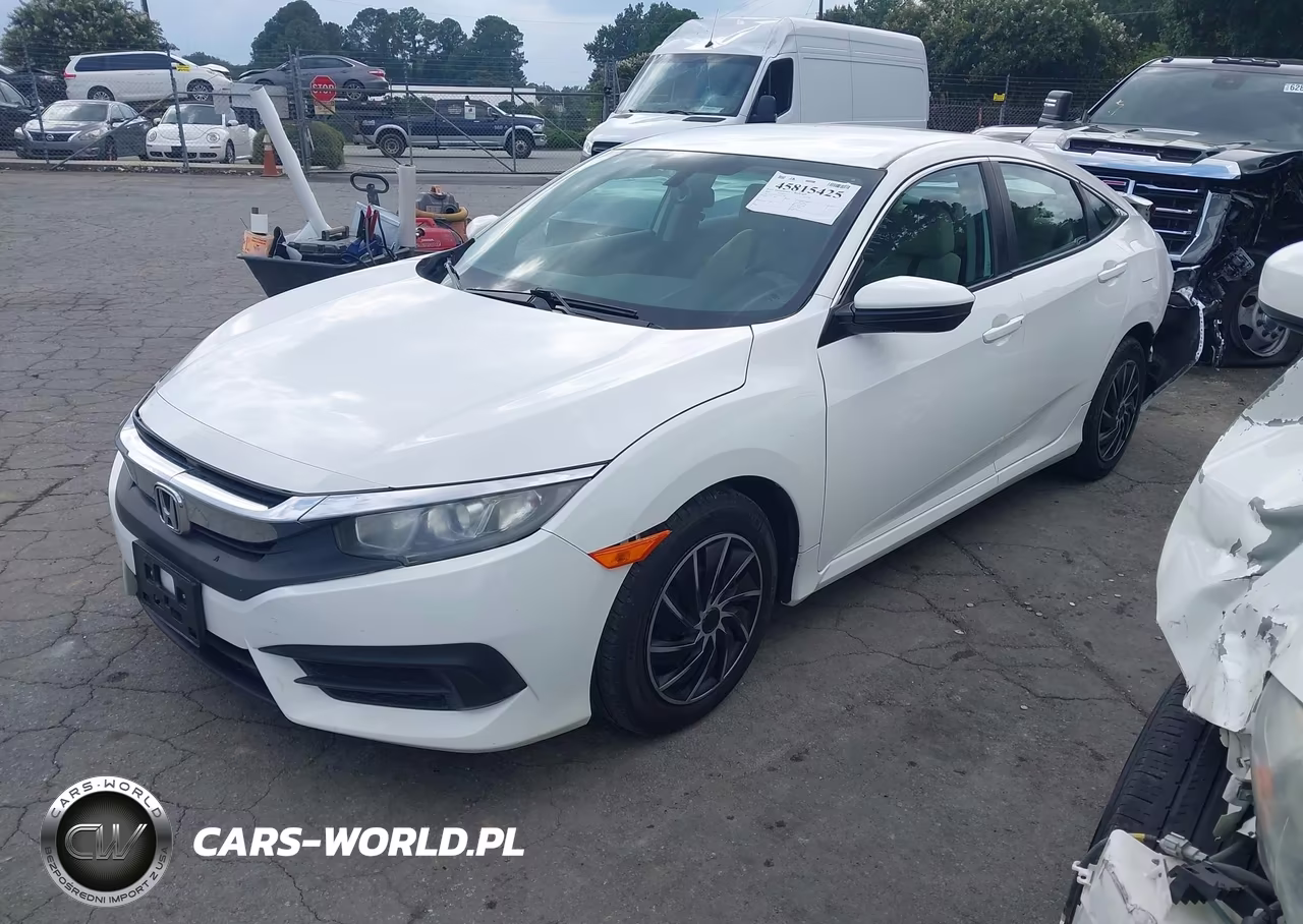 2016 Honda Civic Lx VIN:19XFC2F57GE247758 - 2
