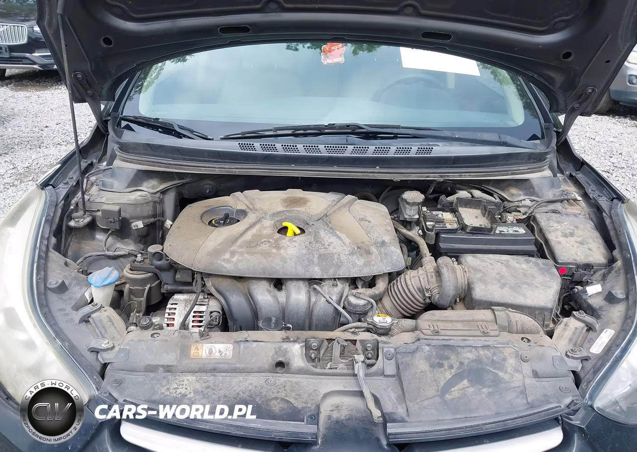 2014 Hyundai Elantra Limited VIN:5NPDH4AE1EH497937 - 10