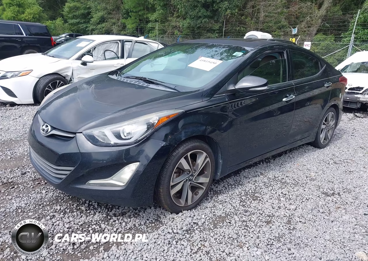 2014 Hyundai Elantra Limited VIN:5NPDH4AE1EH497937 - 2