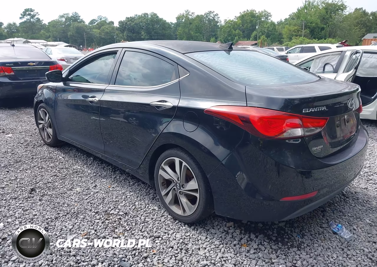 2014 Hyundai Elantra Limited VIN:5NPDH4AE1EH497937 - 3