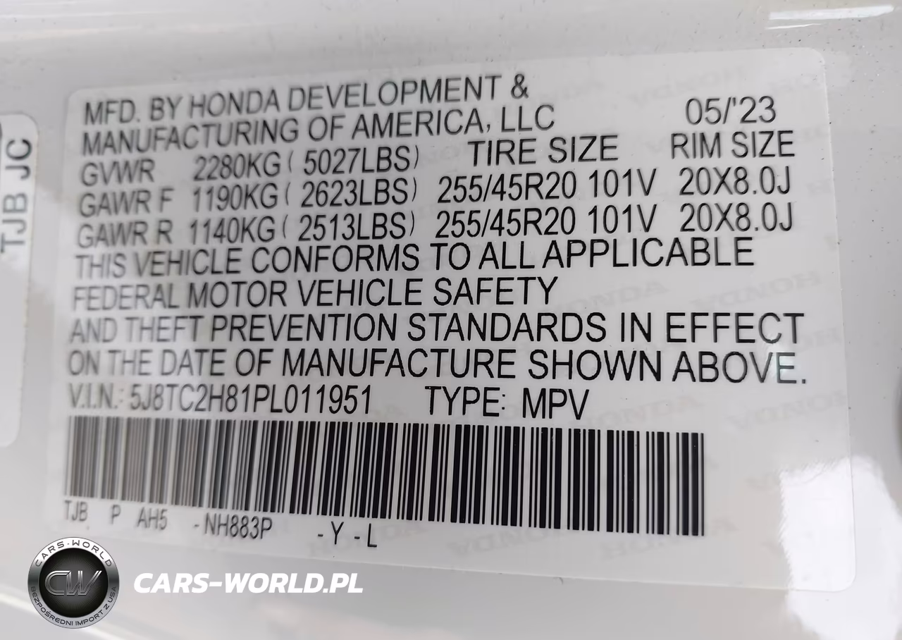 2023 Acura Rdx A-Spec Advance Package VIN:5J8TC2H81PL011951 - 9