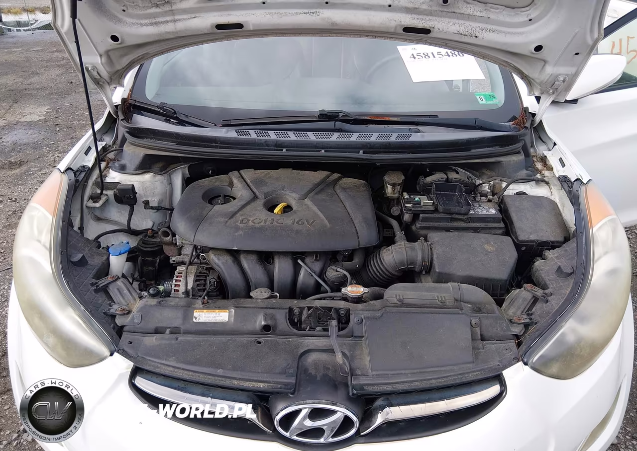 2012 Hyundai Elantra Limited VIN:5NPDH4AE2CH090710 - 10