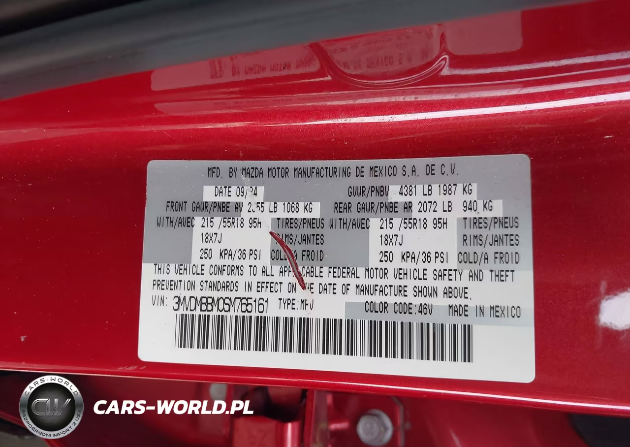 2025 Mazda Cx-30 2.5 S Select Sport VIN:3MVDMBBM0SM765161 - 9