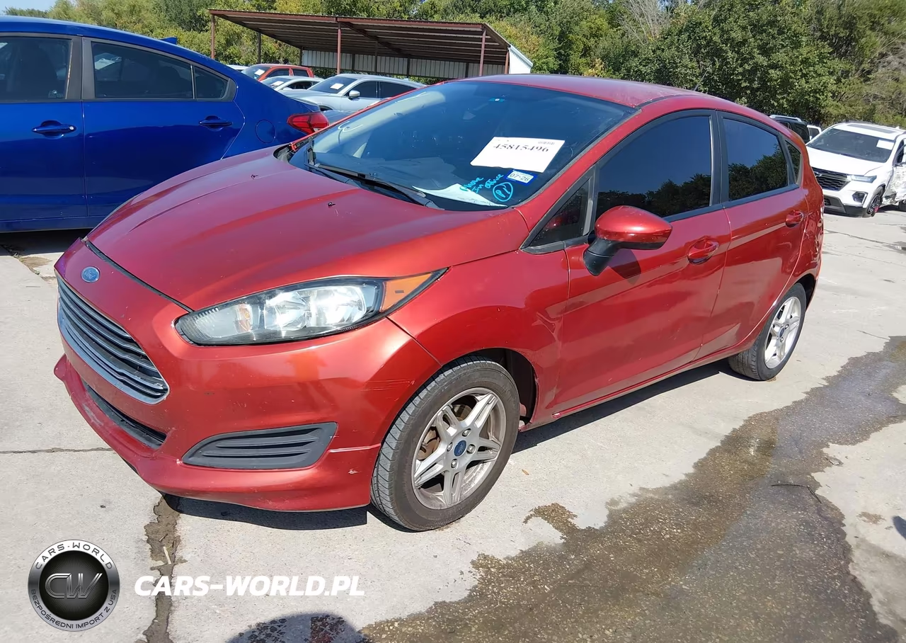 2019 Ford Fiesta Se VIN:3FADP4EJ8KM129809 - 2