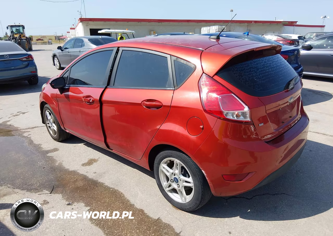 2019 Ford Fiesta Se VIN:3FADP4EJ8KM129809 - 3