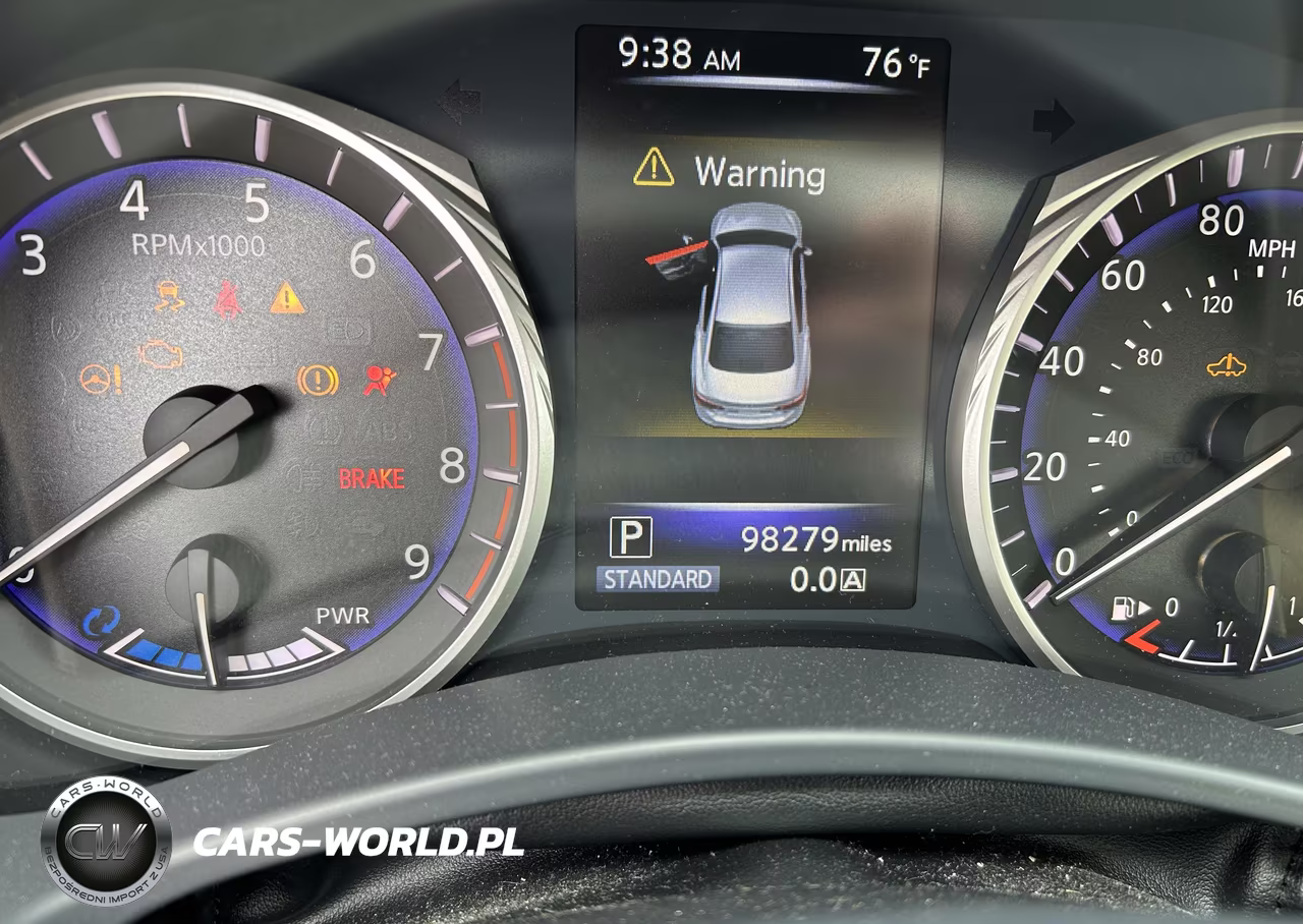 2014 Infiniti Q50 Hybrid Premium VIN:JN1AV7AR4EM701185 - 7