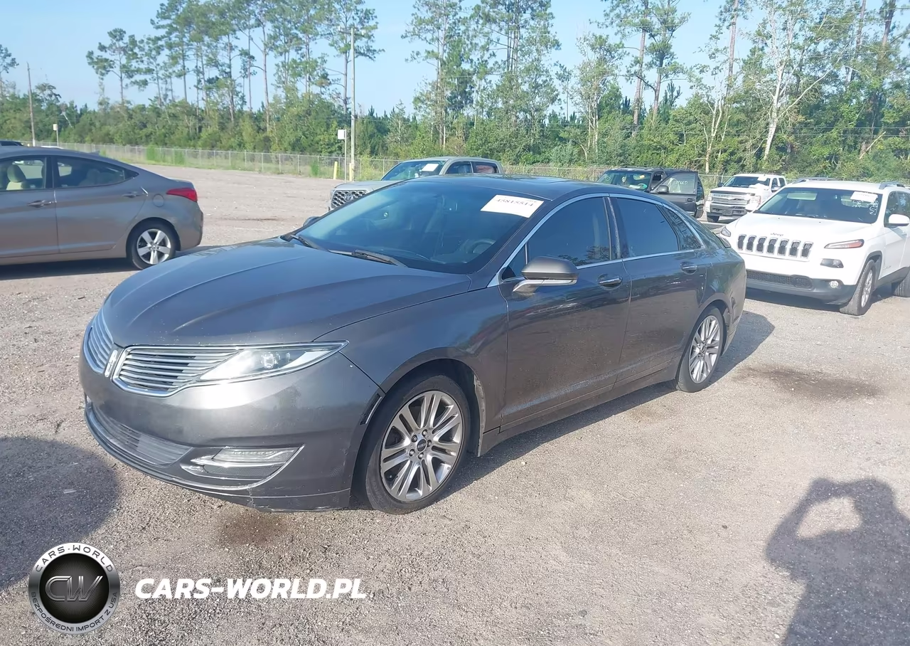 2016 Lincoln Mkz VIN:3LN6L2G92GR606892 - 2