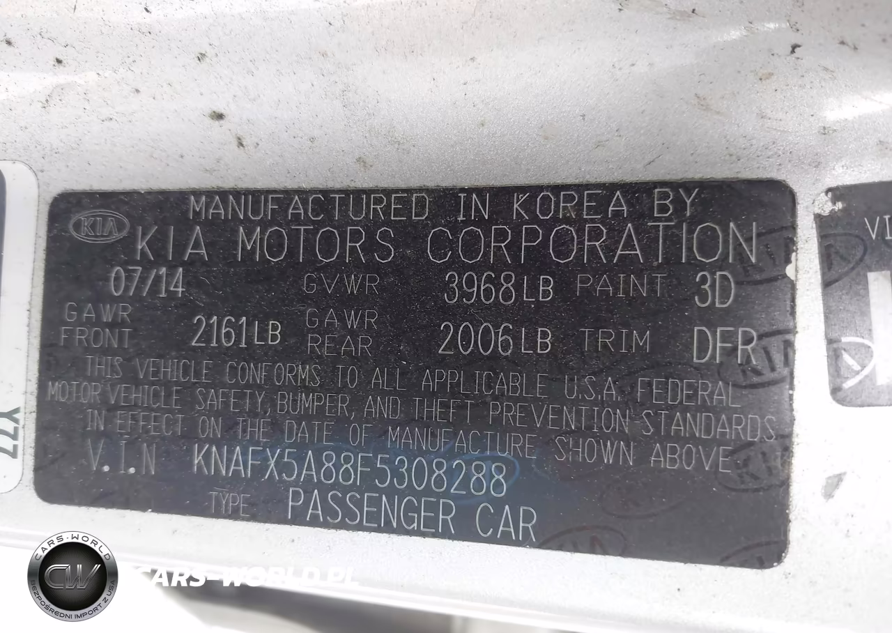 2015 Kia Forte Ex VIN:KNAFX5A88F5308288 - 9